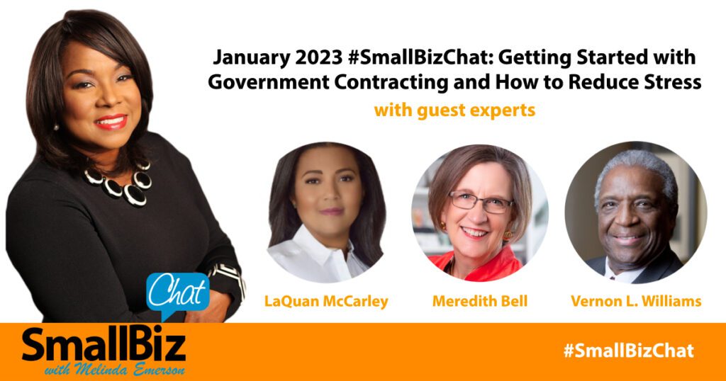 January 2023 smallbizchat getting started with government contracting and how to reduce stress og.jpg
