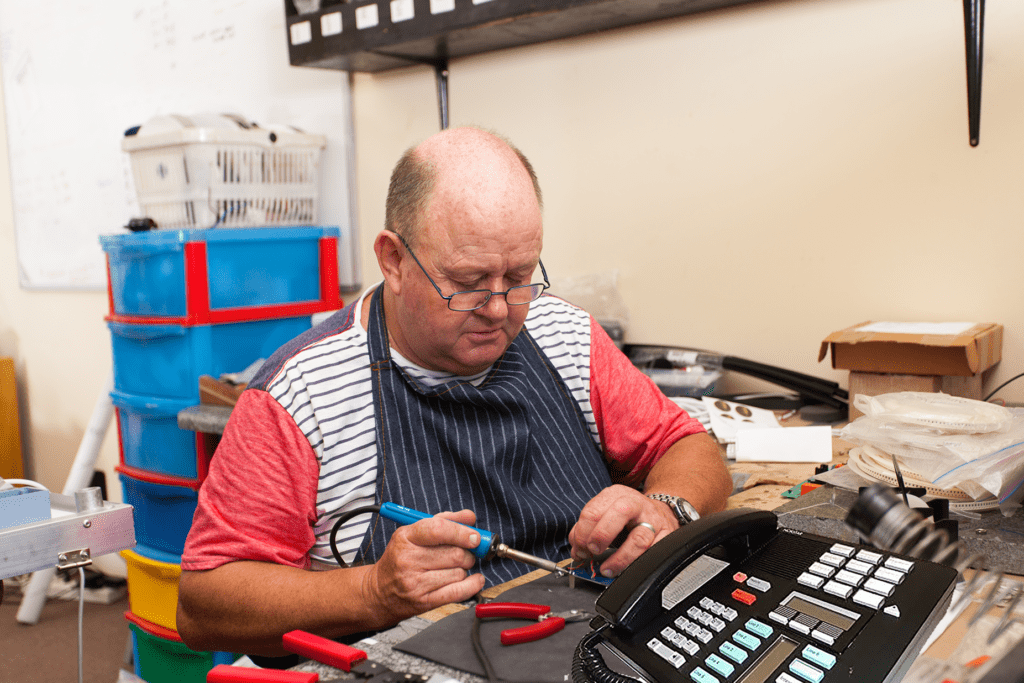 Phone system technician